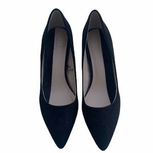 COPY - Zara Basic Collection Black Suede Heels